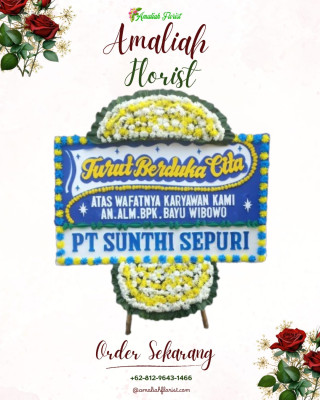 Papan Bunga Duka di Makawidey